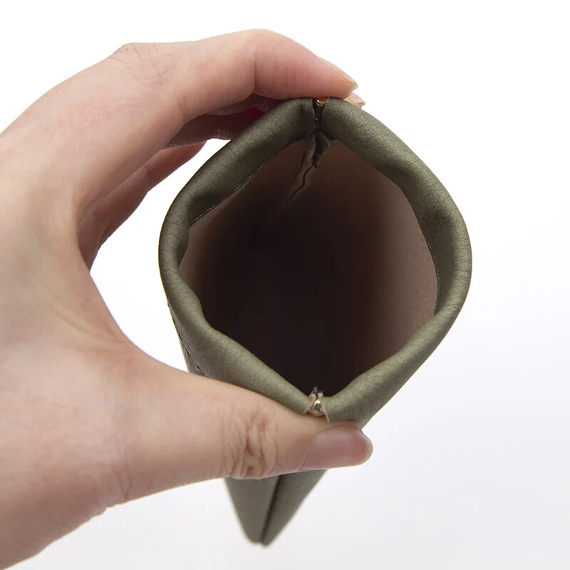 4 spalvų minkštos PU odos akiniai nuo saulės akinių maišelis skaitymo dėklas Saulės akinių maišelis Unisex paprasti akinių laikymo krepšiai priedai