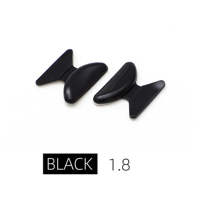 Zilead 5 Pairs Μαλακά γυαλιά σιλικόνης Επιθέματα μύτης Στήριγμα για γυαλιά Γυαλιά ηλίου Αντιολισθητικό μαξιλαράκι μύτης Αξεσουάρ γυαλιών γυαλιά