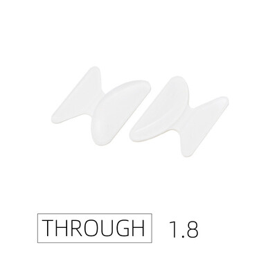 Zilead 5 Pairs Μαλακά γυαλιά σιλικόνης Επιθέματα μύτης Στήριγμα για γυαλιά Γυαλιά ηλίου Αντιολισθητικό μαξιλαράκι μύτης Αξεσουάρ γυαλιών γυαλιά