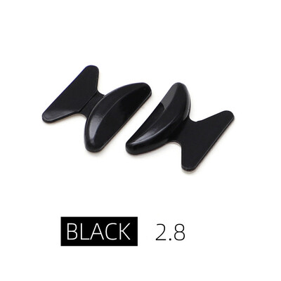 Zilead 5 Pairs Μαλακά γυαλιά σιλικόνης Επιθέματα μύτης Στήριγμα για γυαλιά Γυαλιά ηλίου Αντιολισθητικό μαξιλαράκι μύτης Αξεσουάρ γυαλιών γυαλιά