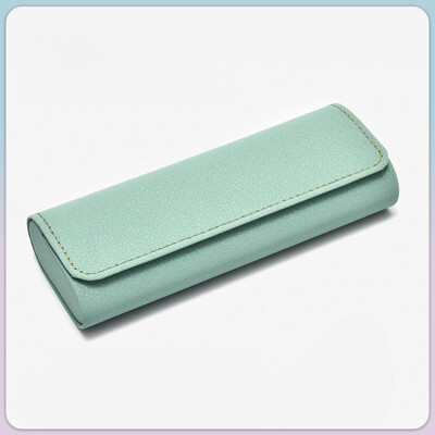 PU odinis akinių dėklas vyrams Moterų saulės akinių dėžutė trumparegystė laikymo dėžutė Nešiojama nuo slėgio akinių krepšys akinių priedas