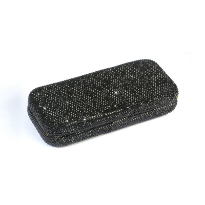 Θήκες γυαλιών ηλίου Bling Glitter Αξεσουάρ για γυαλιά Girly Organizer Γυναικεία φορητά γυαλιά αποθήκευσης Κουτιά Γυναικείο κάλυμμα γυαλιού ματιών