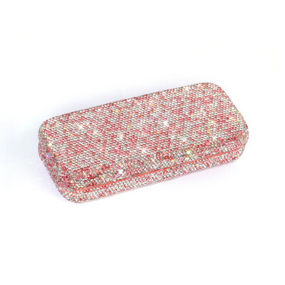 Θήκες γυαλιών ηλίου Bling Glitter Αξεσουάρ για γυαλιά Girly Organizer Γυναικεία φορητά γυαλιά αποθήκευσης Κουτιά Γυναικείο κάλυμμα γυαλιού ματιών