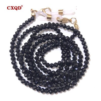 Χειροποίητη αλυσίδα γυαλιών ανάγνωσης μόδας για γυναικεία κορδόνια γυαλιών ηλίου 3 χιλιοστών ηλεκτρολυμένο κορδόνι γυαλιά μάσκες με χάντρες Δώρο Χονδρική