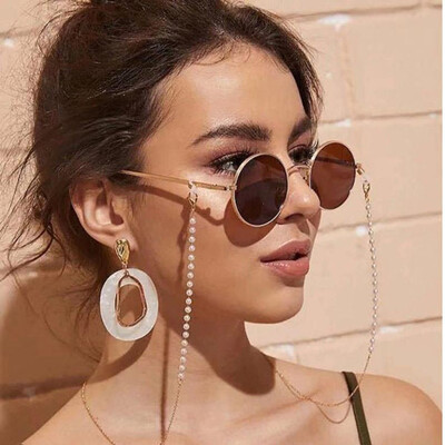 Fashion Pearl Glasses Chain Γυναικεία Ανδρικά γυαλιά ηλίου κορδόνι γυαλιά ηλίου Στήριγμα γυαλιών με κορδόνι λουράκι λαιμού σχοινί 2023 Τάση