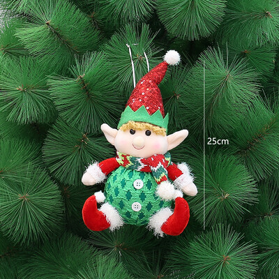 Kalėdų eglutės papuošalai, Elfų ramentų saldainių pakabukai, Elfų lėlės Kalėdinės dovanos vaikams, Padėkos eglutės namų dekoravimas