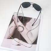 Nerūdijančio plieno populiari pažangus jausmas paprastas individualus akinių grandinėlė neslystanti, neprarandanti metalinė grandinėlė rankomis dekoruota grandinėlė