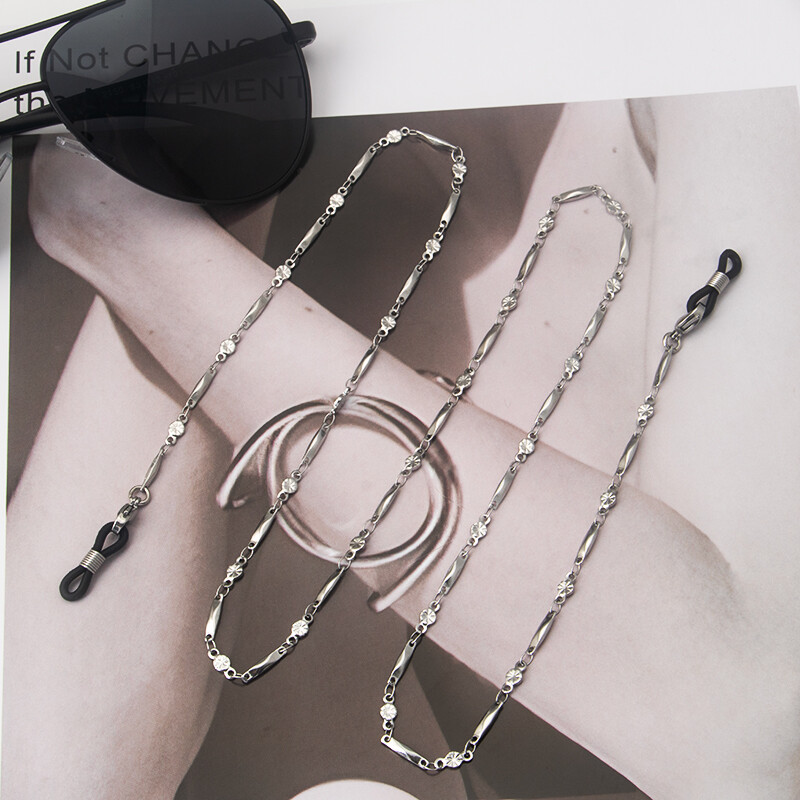 Nerūdijančio plieno populiari pažangus jausmas paprastas individualus akinių grandinėlė neslystanti, neprarandanti metalinė grandinėlė rankomis dekoruota grandinėlė