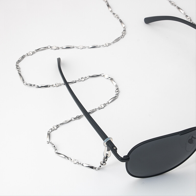 Nerūdijančio plieno populiari pažangus jausmas paprastas individualus akinių grandinėlė neslystanti, neprarandanti metalinė grandinėlė rankomis dekoruota grandinėlė