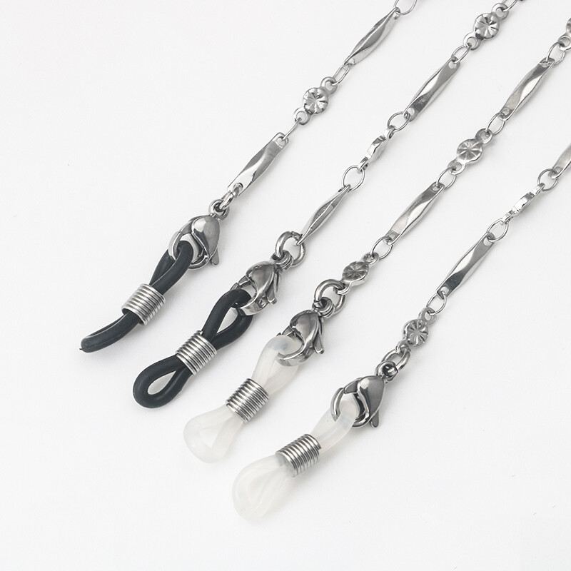 Nerūdijančio plieno populiari pažangus jausmas paprastas individualus akinių grandinėlė neslystanti, neprarandanti metalinė grandinėlė rankomis dekoruota grandinėlė