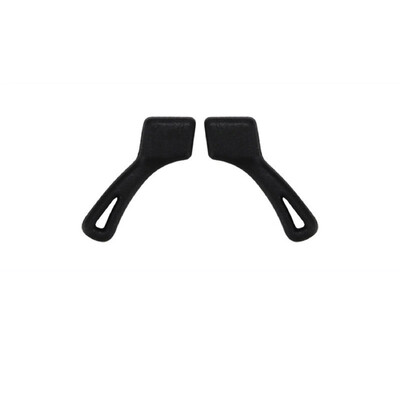 1 perechi Suport anti-alunecare din silicon de calitate superioară pentru accesorii ochelari Cârlig pentru ureche alb/negru Ochelari de sport pentru ochelari