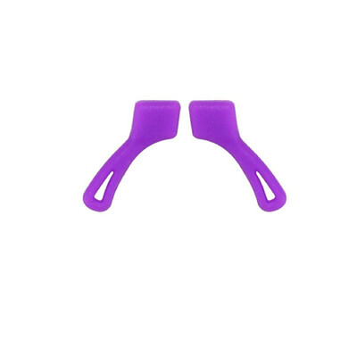 1 perechi Suport anti-alunecare din silicon de calitate superioară pentru accesorii ochelari Cârlig pentru ureche alb/negru Ochelari de sport pentru ochelari