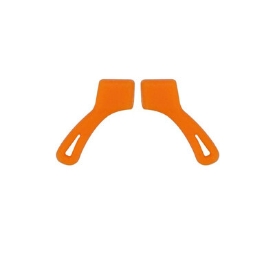 1 perechi Suport anti-alunecare din silicon de calitate superioară pentru accesorii ochelari Cârlig pentru ureche alb/negru Ochelari de sport pentru ochelari