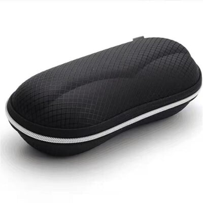 ΝΕΟ Unisex προστατευτικά γυαλιά κουτί Γυαλιά ηλίου Σκληρή θήκη Ταξίδι Προστατευτικά γυαλιά Τσάντα Μαύρο φορητό αξεσουάρ Κουτί φερμουάρ