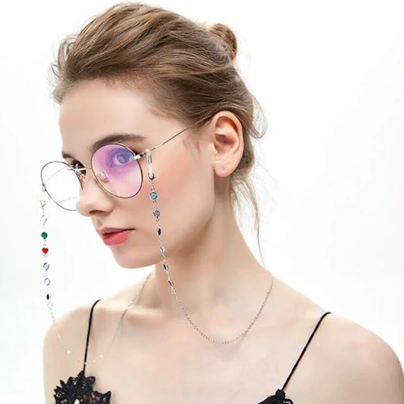 Madingi Akiniai Krištolo grandinėlė Moteriški Vyriški Akiniai Priedai Akiniai Karoliai Akiniai Akinių dirželis (akiniai neįskaičiuoti)