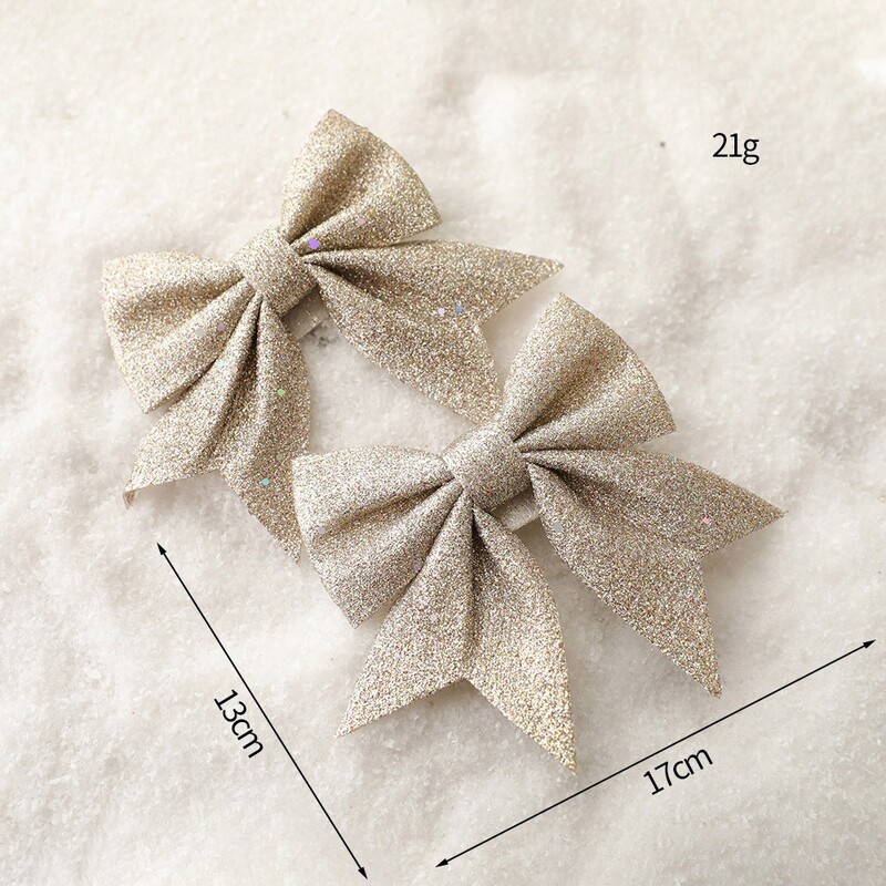 Auksinės serijos kalėdiniai pakabukai Žvaigždės karoliukai grandinėlės putplasčio kamuoliukai lankeliai grybai eglutės pakabukas retro prabangus namų dekoravimas