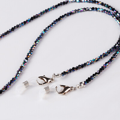 Μόδα Αλυσίδα Γυαλιών Διάβασμα για Γυναικεία Κορδόνια Γυαλιών Ηλίου Casual Γεωμετρικό Τρίγωνο 4mm Μάσκες Γυαλιών από Ανοξείδωτο Ατσάλι