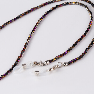 Μόδα Αλυσίδα Γυαλιών Διάβασμα για Γυναικεία Κορδόνια Γυαλιών Ηλίου Casual Γεωμετρικό Τρίγωνο 4mm Μάσκες Γυαλιών από Ανοξείδωτο Ατσάλι