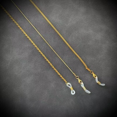 3vnt Metaliniai akiniai nuo saulės Kaukės grandinėlės dirželis moterims Vyrams juodos akinių grandinėlės, apsaugančios nuo praradimo ausinių laikiklis 2024 m. mados karoliai