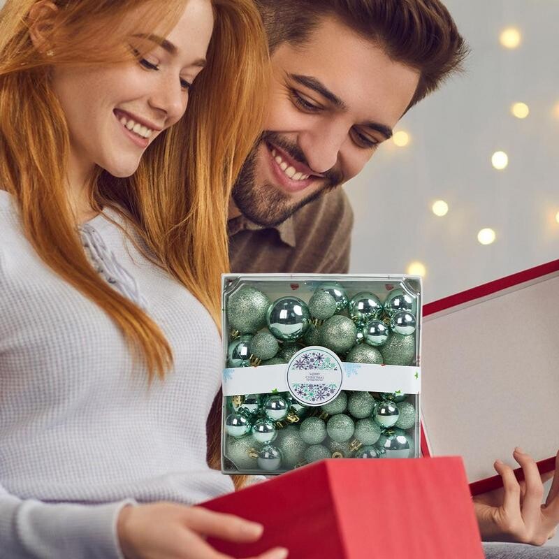 Ziemassvētku balles Mirdzoši rotājumi Bumbiņas Ziemassvētku eglītēm Ziemassvētku eglīšu bumbu rotājumi Pakarināms rotājums Neplīstošs