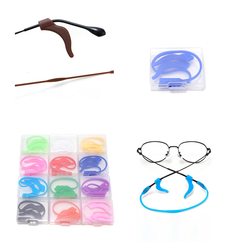 2/3kom silikonske protuklizne kukice za uši za naočale Elastični držač Čepovi za vrh sljepoočnice Držač držača za naočale Držači držača naočala