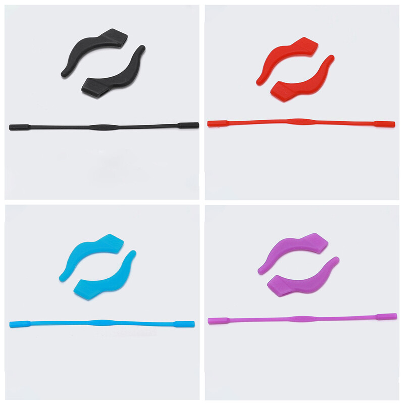 2/3kom silikonske protuklizne kukice za uši za naočale Elastični držač Čepovi za vrh sljepoočnice Držač držača za naočale Držači držača naočala