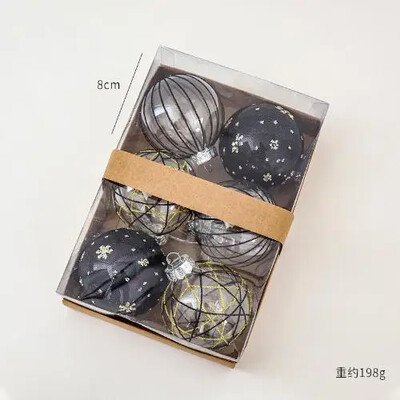 Χριστουγεννιάτικες μπάλες σαμπάνιας Στολίδια Διαφανές Χριστουγεννιάτικο Δέντρο Διακόσμηση πάρτι Πρωτοχρονιάτικο κρεμαστό χριστουγεννιάτικο σφαίρες Νέο 2024