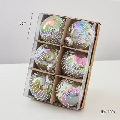 Χριστουγεννιάτικες μπάλες σαμπάνιας Στολίδια Διαφανές Χριστουγεννιάτικο Δέντρο Διακόσμηση πάρτι Πρωτοχρονιάτικο κρεμαστό χριστουγεννιάτικο σφαίρες Νέο 2024