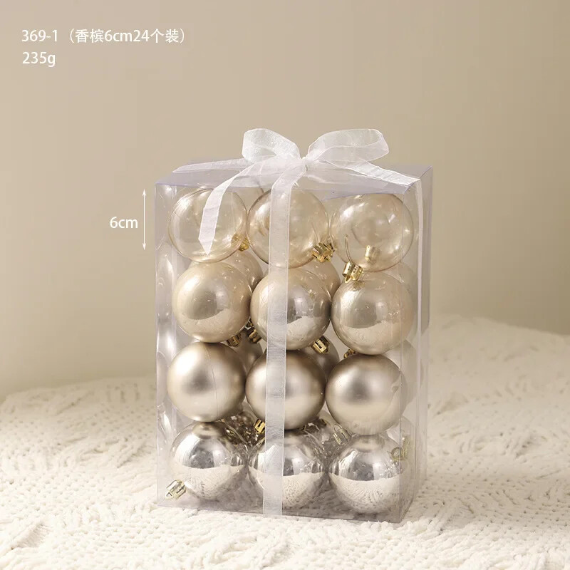 Χριστουγεννιάτικες μπάλες σαμπάνιας Στολίδια Διαφανές Χριστουγεννιάτικο Δέντρο Διακόσμηση πάρτι Πρωτοχρονιάτικο κρεμαστό χριστουγεννιάτικο σφαίρες Νέο 2024