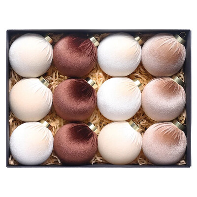 Χριστουγεννιάτικο δέντρο στολίδια στολίδια 8 εκ. 12 τμχ. Χαριτωμένα στολίδια κρεμαστά σε επιφάνειες για πάρτι σπιτιού στον κήπο