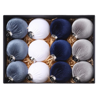 Χριστουγεννιάτικο δέντρο στολίδια στολίδια 8 εκ. 12 τμχ. Χαριτωμένα στολίδια κρεμαστά σε επιφάνειες για πάρτι σπιτιού στον κήπο