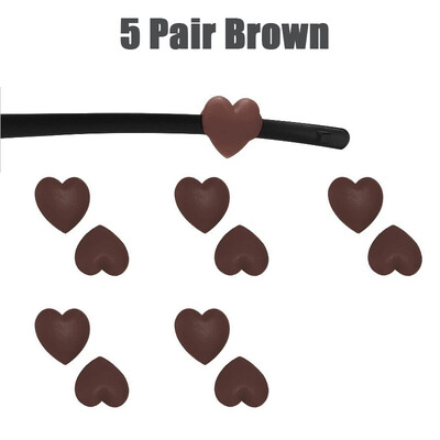 5 poros / siunta Neslystantys silikoniniai akiniai ausų kabliukai vaikams akiniai vaikams sportiniai šventyklų antgaliai minkšti ausų kabliukai