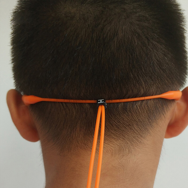 Divat csúszásgátló szilikon szemüvegek fülakasztók gyerekeknek és felnőtteknek kerek fogantyúk szemüvegek sport templomcsúcsok puha fülakasztó