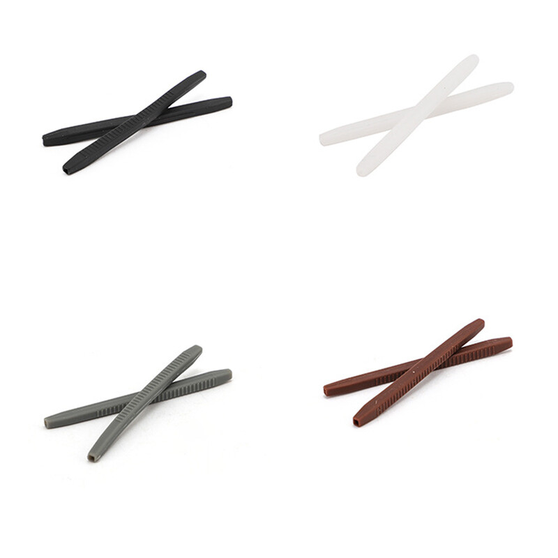 Silikoniniai neslystantys akinių antgaliai Ausinių kojinių dalys Vamzdis, rankovės, akinių laikikliai, akinių patogumo keitimas