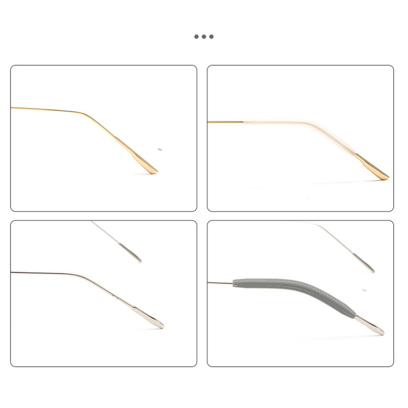 Silikoniniai neslystantys akinių antgaliai Ausinių kojinių dalys Vamzdis, rankovės, akinių laikikliai, akinių patogumo keitimas