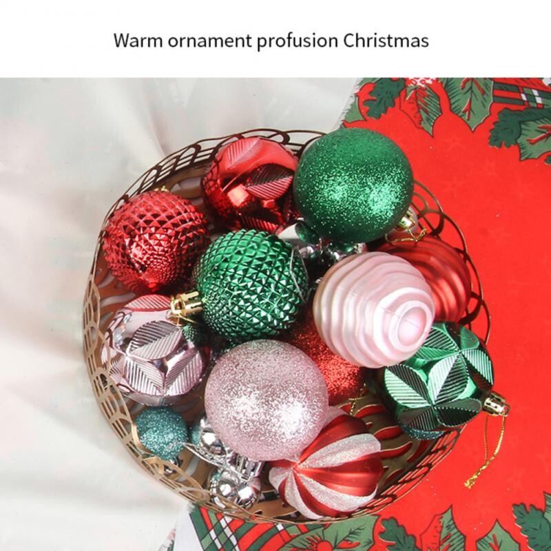 6 εκ. 3 εκ. Κόκκινο κρασί Χριστουγεννιάτικα στολίδια χριστουγεννιάτικης μπάλας Σκούρο Πράσινο Λευκό Διακόσμηση χριστουγεννιάτικου δέντρου Νέο μενταγιόν Χριστουγεννιάτικες σφαίρες
