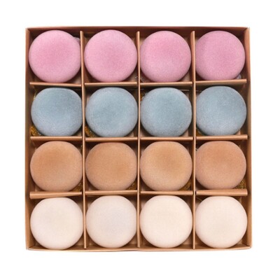 Χριστουγεννιάτικες μπάλες 1,97 ιντσών από βελούδο Χριστουγεννιάτικα στολίδια Μπάλες 12/16 καρατίων Χριστουγεννιάτικο δέντρο Χριστουγεννιάτικο πάρτι Κρεμαστό στολισμό για διακόσμηση σπιτιού