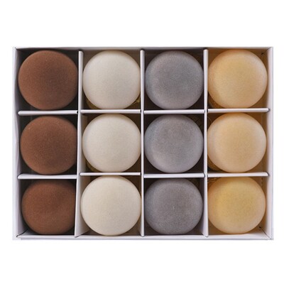 Χριστουγεννιάτικες μπάλες 1,97 ιντσών από βελούδο Χριστουγεννιάτικα στολίδια Μπάλες 12/16 καρατίων Χριστουγεννιάτικο δέντρο Χριστουγεννιάτικο πάρτι Κρεμαστό στολισμό για διακόσμηση σπιτιού