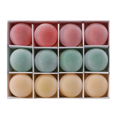 Χριστουγεννιάτικες μπάλες 1,97 ιντσών από βελούδο Χριστουγεννιάτικα στολίδια Μπάλες 12/16 καρατίων Χριστουγεννιάτικο δέντρο Χριστουγεννιάτικο πάρτι Κρεμαστό στολισμό για διακόσμηση σπιτιού