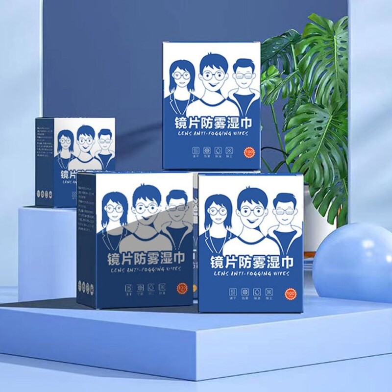 100 vnt. vienkartiniai akinių valymo pagalvėlės, be pėdsakų greitai džiūstančios mobiliojo telefono ekrano servetėlės, pašalinančios alyvos dulkes, universalios