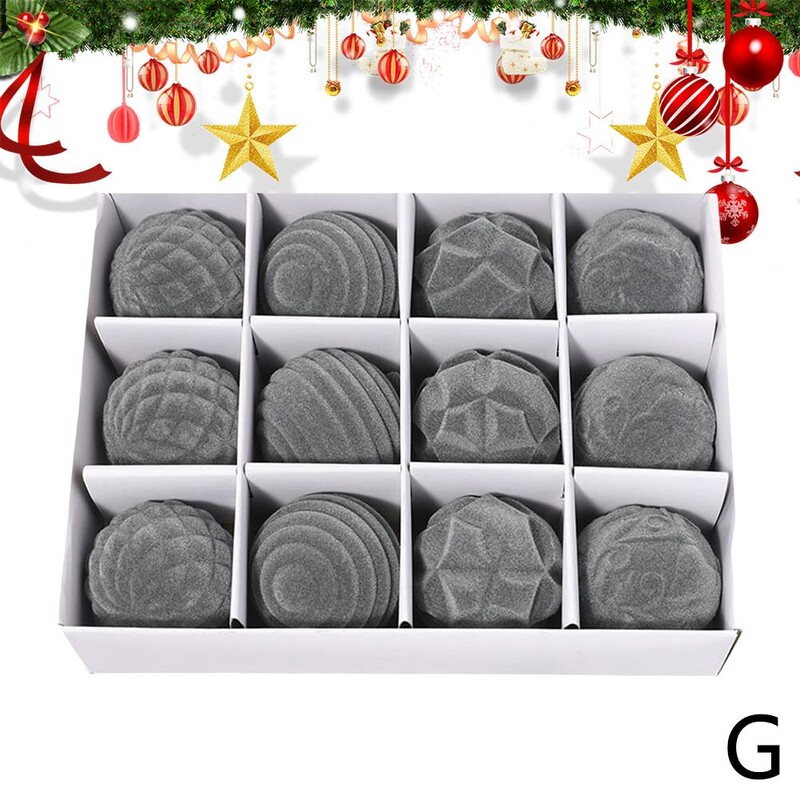 Βελούδινες μπάλες Χριστουγεννιάτικες διακοσμήσεις Χριστουγεννιάτικες μπάλες Δέντρο μπάλα ανθεκτικά ζωηρά χρώματα Βελούδινες μπάλες για χριστουγεννιάτικα δέντρα V9Q8