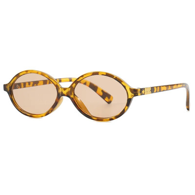 Y2K ρετρό οβάλ σκελετό Αντι-μπλε ανοιχτόχρωμα γυαλιά Γλυκά δροσερά κορίτσια Μαύρα λευκά γυαλιά ματιών Vintage απλά γυναικεία γυαλιά γυαλιά