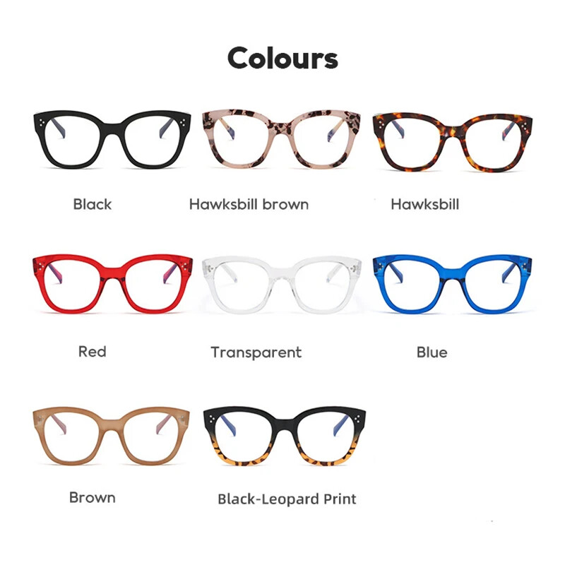 Klasikiniai vintažiniai anti-mėlynos šviesos kvadratiniai akiniai moterims, vyrams Prabangios prekės ženklo dizainerio tendencija trumparegystė, receptinis optinis kniedės rėmas