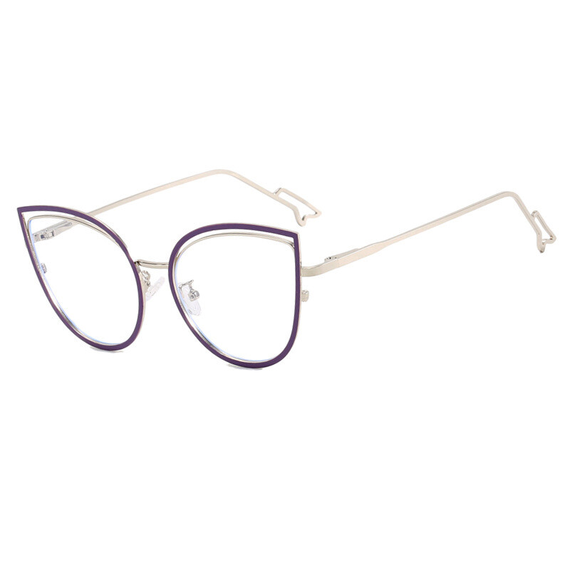 TANOXI Anti Blue Ray Lasīšanas brilles sievietēm Ins Matal Biznesa saulesbrilles Vīriešu Kaķu Acu ēnas Aizsargbrilles Uv400 Oculos Sol