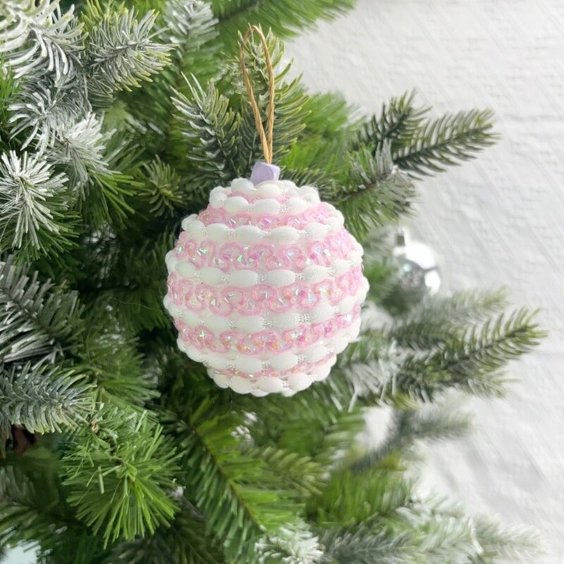 3 τμχ 8 εκατοστά Κρεμαστό με χριστουγεννιάτικες μπάλες από αφρό Πολύχρωμες χριστουγεννιάτικες μπάλες κρεμαστά μακαρόν κομψές επαναχρησιμοποιούμενες