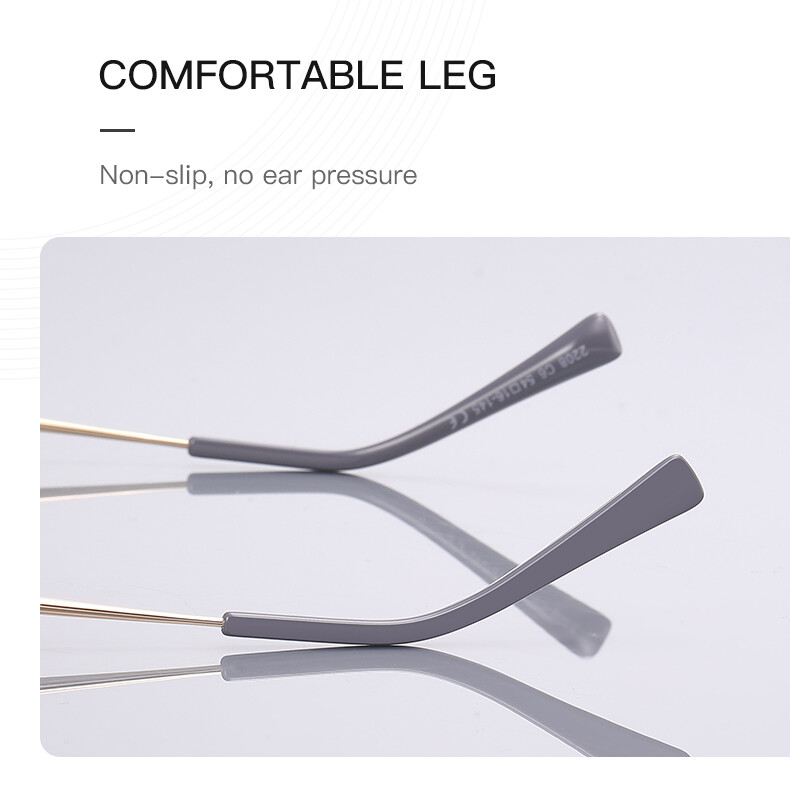 VICKY Simple Design Μοντέρνα γυαλιά αντι-μπλε φωτός με μεγάλο σκελετό Γυναικεία γυαλιά ανάγνωσης Προσαρμόσιμα με συνταγή PFD2208