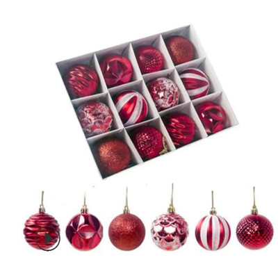 1 DB FORRÓ KIÁRUSÍTÁS Karácsonyi báldíszek 2025 újévi Fényes és csillogó karácsonyfára akasztó labdák otthoni bulira