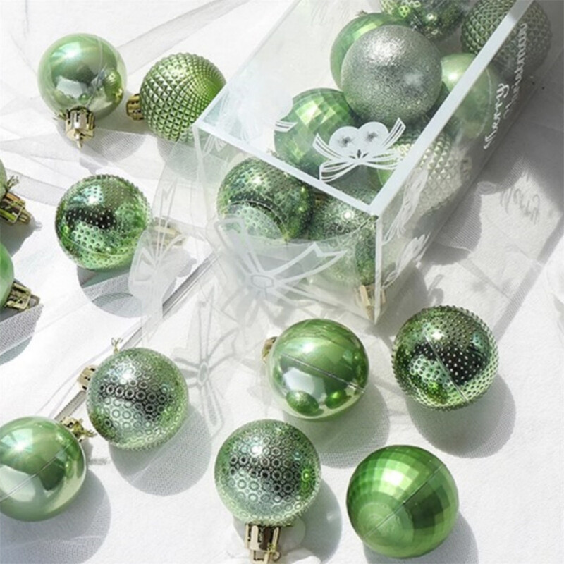 20 vnt. 8 cm baltas kalėdinis rutulys Kalėdų eglutės pakabukas putplasčio sniego kamuolys, skirtas namų Kalėdų dekoravimui Naujųjų metų vakarėlio papuošalai