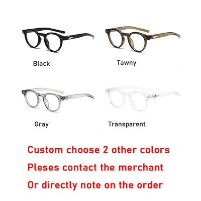 2 ζευγάρια ανά σετ Μόδα Στρογγυλά γυναικεία γυαλιά κατά του μπλε φωτός Μοντέρνα σχεδιαστικά αξεσουάρ γραφείου Γυαλιά που μπλοκάρουν το μπλε φως