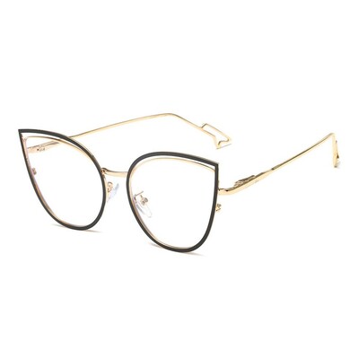 Προστασία ματιών Γυαλιά αντι-μπλε φωτός Μεταλλικά γυαλιά που μπλοκάρουν με μπλε ακτίνα Γυαλιά υπολογιστή Υπερελαφριά στρογγυλά γυαλιά ανδρών Γυναικεία